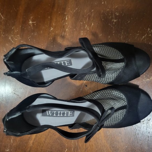 Vera Wang Size 9 black heels - Picture 5 of 7